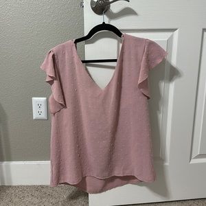 Light pink blouse